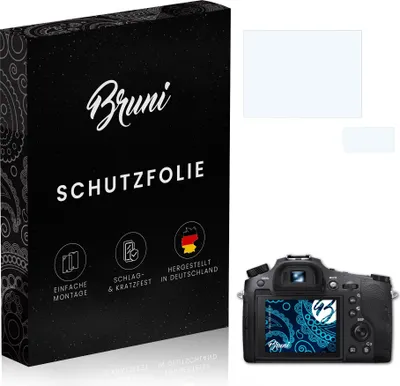 Produktbild von atFoliX 4054274792273, Transparent, Sony, DSC-RX10 IV, Klare Bildschirmschutzfolie, Kratzresistent, Glänzend