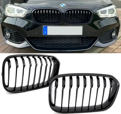 Produktbild von Sport-Performance Kühlergrill Schwarz Glanz passend für BMW 1er F20 F21 LCI ab 2015