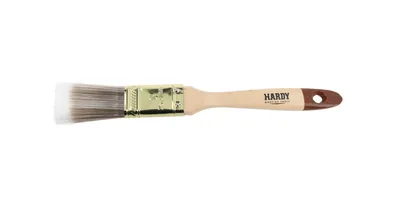 Obrázok produktu pre Plochá kefa 25 x 50 x 13 mm Séria 45 Natural Mix Hardy Select - 3x varené svetlé štetiny, stabilizované syntetickými vláknami, kovanie z nehrdzavejúcej ocele. Premium Standard