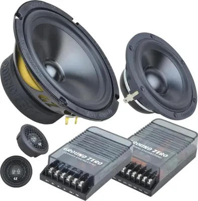Immagine prodotto di Ground Zero GZRC 165.3SQ Diffusore a 3 vie da 16,5 cm, 150 W, 3Ohm