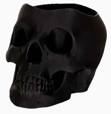 Immagine prodotto di Vaso da fiori "Lethal" - nero - 6 cm - atmosfera alla moda