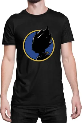 Produktbild von Herren T-Shirt Dragon Anime Manga Ball Z Vegeta 55, Man S / Schwarz
