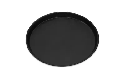 Produktbild von Pizzablech Pizzaform Backblech rund mit gebördelten Rand °18cm Blaustahl