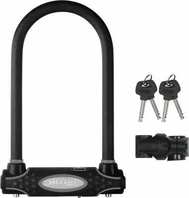 Immagine prodotto di U-Lock Bicycle Lock - MASTER LOCK - 8195EURDPROCOLWR - Case-Resistant Steel. Key. Ed
