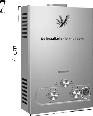 Obrázok produktu pre VEVOR ohrievač vody na LPG, objem 6L-18L, výkon 12KW-36KW, 24KW 12L