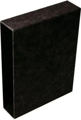 Produktbild von Schaubek Schuber für Einsteckbücher mit 64 Seiten Schwarz