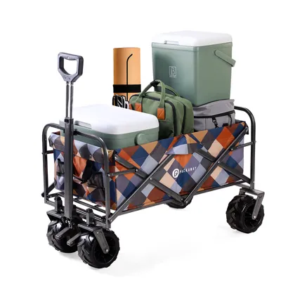 Produktbild von Packaway – Faltbarer Trolley – 80 kg – 90 l Fassungsvermögen – Mit Bremse – Block