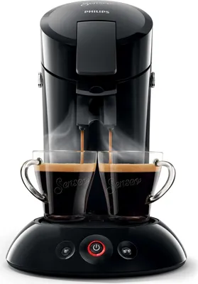 Produktbild von Philips Senseo® Orginal Kaffee Pad Maschine, Kaffee Boost, Schwarz (HD6553/67)