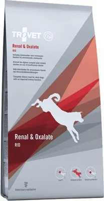 A bag of dog food with a graphic of a jumping dog.