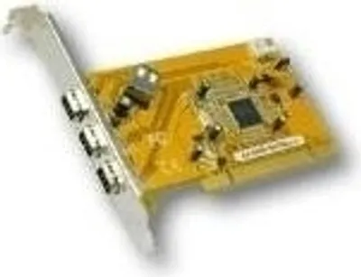 Obrázok produktu pre EXSYS FireWire 1394A with 3+1 ports, 32-Bit, PCI, 0 - 55 °C, 5 - 95%, 120 mm, 65 mm, 200 g