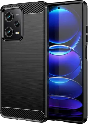 Obrázek produktu pro HQWear Carbon Case pro Xiaomi Poco X5 Pro 5G, Redmi Note 12 Pro, černý