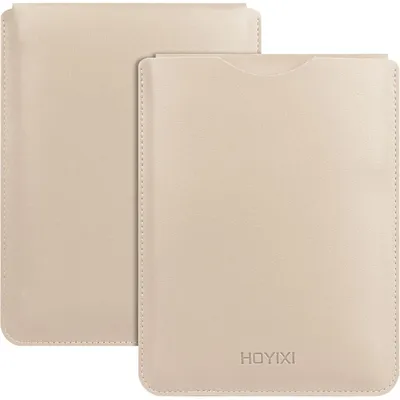 Produktbild von HoYiXi 6 Zoll E-Reader Hülle Weiß Leder Schutzhülle Tasche Flip-In-Design