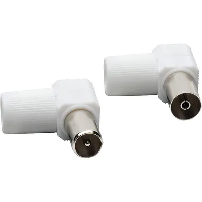Produktbild von Koaxial-Winkelstecker und -kupplung 13107102