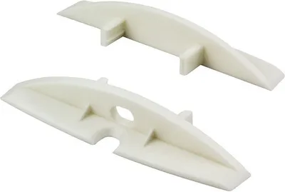 Produktbild von - F01 LED Aluprofil Weiss Übergangsprofil 2x Endkappen