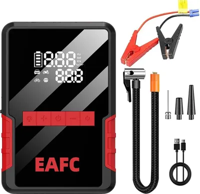 Produktbild von Auto-Starthilfe, Luftkompressor, tragbarer Booster, Originalclip