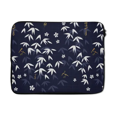 Produktbild von MuchoWow® Laptop Hülle 15 Zoll Sakura - Blüte - Muster - Japan Laptoptasche - Laptoptasche - Sleeve - Rundum-Schutz