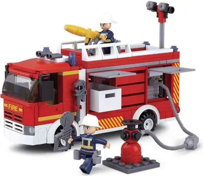 Obrázok produktu pre Sluban BLOCKS SLUBAN FIRE CAR 343 PCS M38-B0626