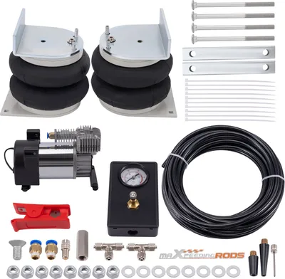 Obrázok produktu pre 2ks vzduchové odpruženie s 12 V kompresorom pre Vauxhall Movano 2010-2020 4000 KG