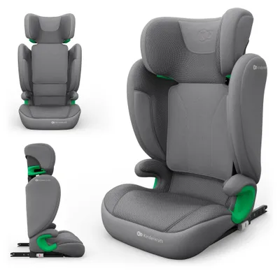 Obrázok produktu pre Kinderkraft JUNIOR FIX 2 PRO – detská autosedačka, 100–150 cm, nastaviteľná opierka hlavy, H-G