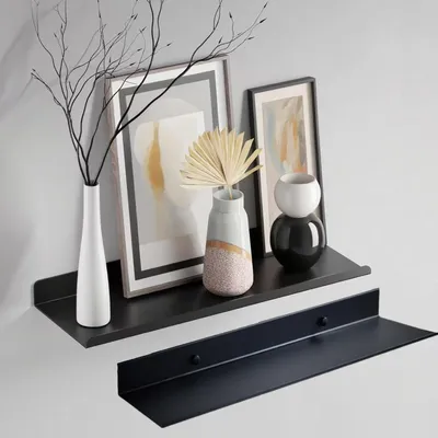 Imagen del producto de Estanterías de metal, 2 unidades, 30 cm de ancho, color , para salón y cocina