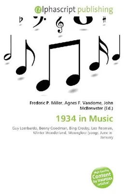Produktbild von 1934 in der Musik