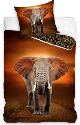 Immagine prodotto di Biancheria da letto in cotone Elephant Etno