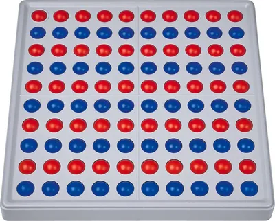 Produktbild von SCHUBI Abaco 100. Modell A 10/10 Kugeln (rot/blau)