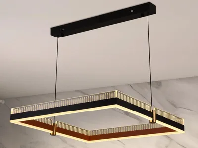 Image de Suspension LED avec télécommande, 100W - J4336/B