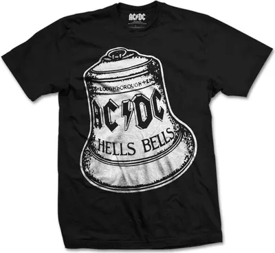 Produktbild von AC/DC T-Shirt L Schwarz Uni Hells Bells