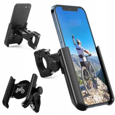 Obrázok produktu pre Odolný Hliníkový Držiak Na Mobilný Telefón Na Motocyklový Riadidlá
