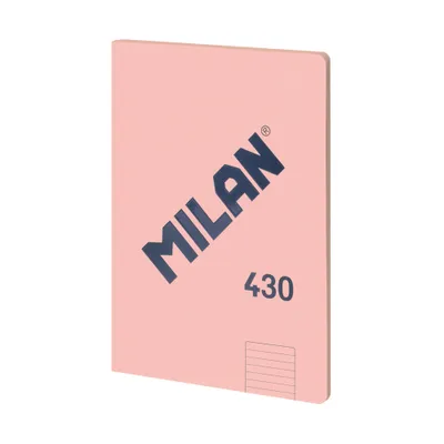 Zdjęcie produktu dla Milan 57242G48P, Monochromatyczny, Różowy, A4, 48 ark., 95 g/m², Papier w linię