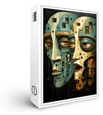 Image de Puzzle Raxxa Premium « Whimsical Divisionism 8 », 1 000 pièces