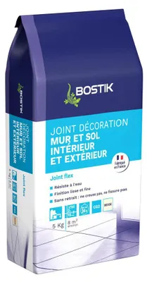 Image de Joint Carrelage Déco Bostik 5kg Joint Décoratif Mural Et Sol, Haute Résistance - Bostik