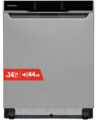 Produktbild von Telefunken GEU6014AI Geschirrspüler Unterbau 60 cm | Spülmaschine | 14 Gedecke | 9 Programme | AquaStop | Auto-Door