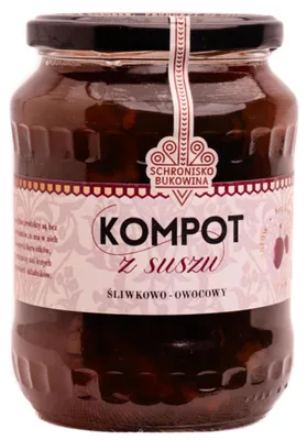 Image de Compote de fruits secs, 700 ml - Bukowina