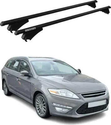 Immagine prodotto di Barre portatutto trasversali Tiger per Ford Mondeo mk4 Turnier 2010-2014, nero