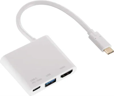 Immagine prodotto di Adattatore multiplo USB-C-Hub 1:3 + HDMI
