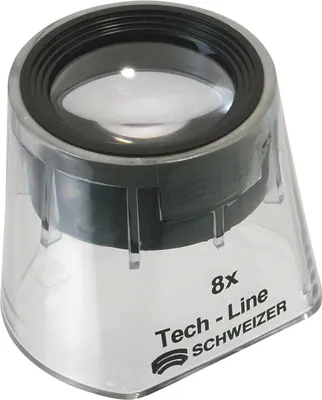 Produktbild von Schweizer Standlupe Tech-Line Vergrößerung 8x Focus Vario Linsen-Durchmesser 22,8mm - 9508