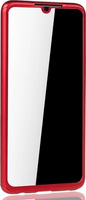 Produktbild von Handyhülle Schutzhülle für Huawei P30 Full Case Cover Displayschutz 360 Rot