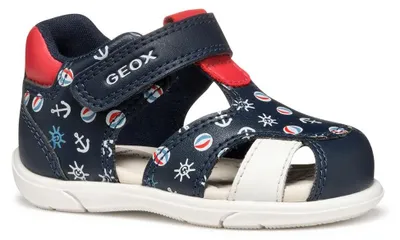 Produktbild von Geox Baby B Sandal Zapito Boy Navy/Ochre 22_Eu