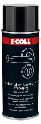 Obrázok produktu pre E-Coll sprej na čistenie a ošetrovanie nehrdzavejúcej ocele 400 ml , 4270602896
