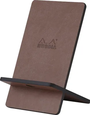 Produktbild von RHODIA Smartphonehalter RHODIACTIVE schokolade aus Kunstleder
