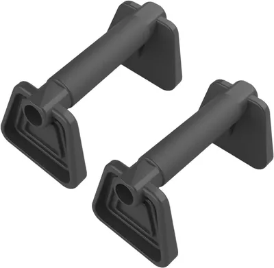 Obrázek produktu pro Dřepovací tyče – fitness pomůcka – posilování – ergonomický design – délka 145 cm – černá barva