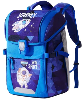 Produktbild von Schulranzen Kinder Rucksack für Jungen Mädchen Grundschule Kindergarten Vorschule Schultasche Blauer Astronaut