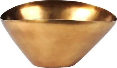 Produktbild von Rasteli Schüssel Oval Braun-Beige-Meliert L 34 x B 26 x H 16 cm
