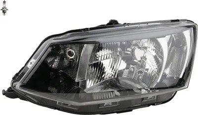 Produktbild von Scheinwerfer kompatibel zu Skoda Fabia NJ 14-15 Links LWR + Leuchtmittel 6V1941015 6V1941017 Johns
