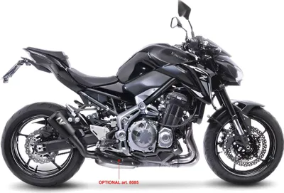 Produktbild von Leovince Schalldämpfer SBK LV-10 vollschwarz Schalldämpfer Leo Slipon LV-10 SW