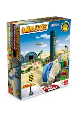 Obrázok produktu pre Goliath 80841.006 – Domino Express Super Dealer Obratnosť V originálnom balení