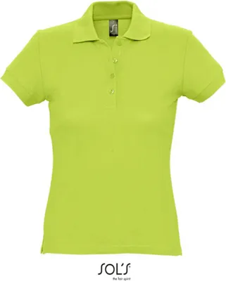 Image de SOLs 11338 | Polo femme Passion - Couleur : Apple Green - Taille : XXL