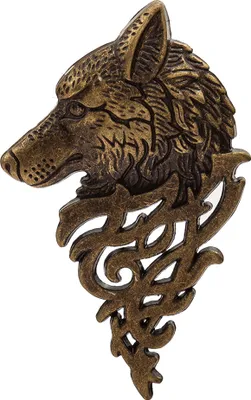 Produktbild von Vintage Damen Herren Wolf Revers Brosche Pin Kragen Schmuck Hemd Jeans Jacke Abzeichen-Kupfer